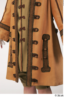  Photos Woman in Historical Suit 1 18th century Brown suit Historical Clothing jacket 0002.jpg
